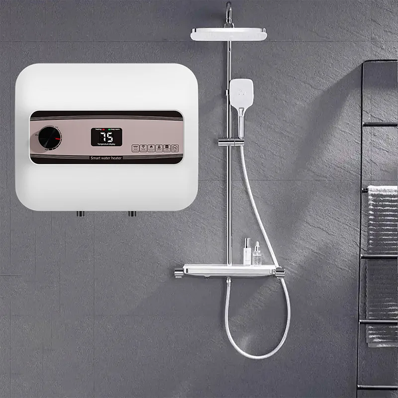 OEM ที่กําหนดเอง 10L น้ําร้อนหม้อต้มถังเก็บเครื่องทําน้ําอุ่นไฟฟ้า Geyser สําหรับห้องครัวห้องน้ํา