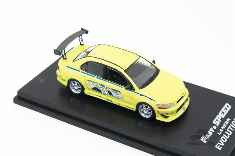 Fast Speed FS 1:64 Lancer Evolution EVO VII FNF Fast & Furious Green Diecast Model Car