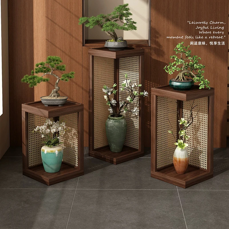 Houten bloemenstandaard in Jap - Outdoor Furniture Japanese Style recensie en prijs