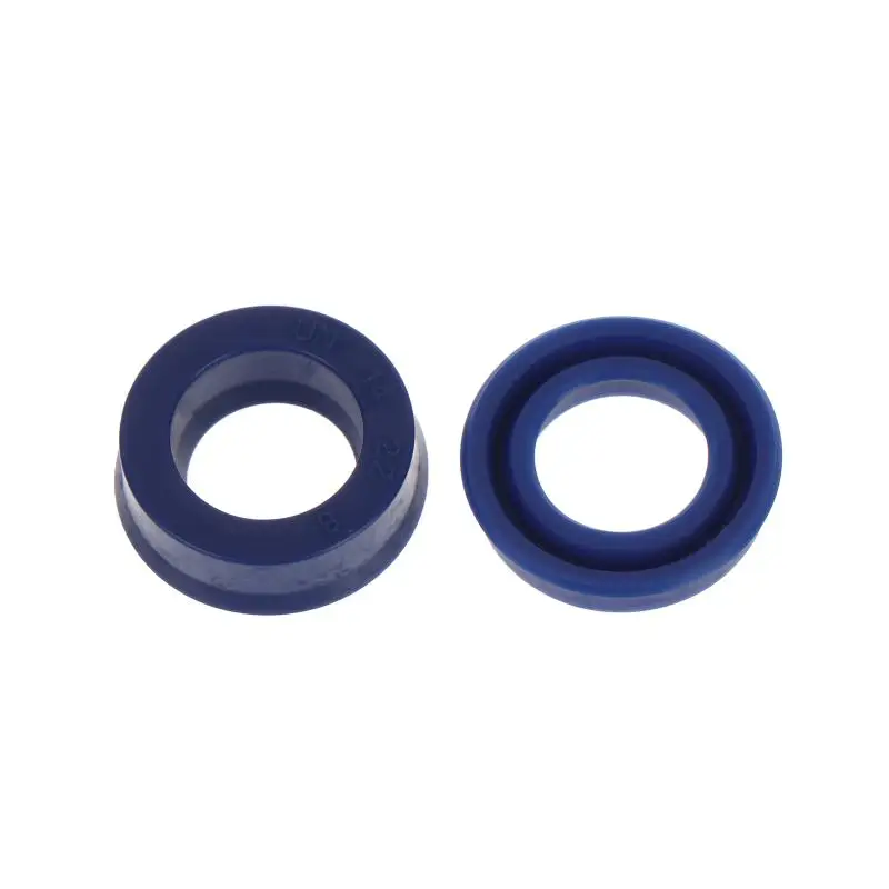 New 10Pcs Polyurethane UN Hydraulic Oil Seals High Pressure Oil Resistance 14mm ID For Industrial Hydraulic System Repairs