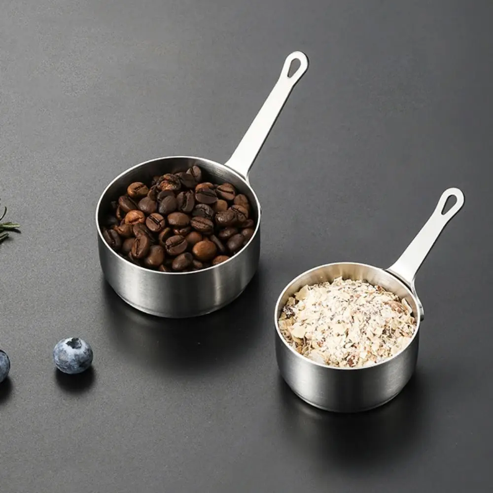 Multifunction Stainless Steel Sauce Cup with Handle Non-rust Sauce Dipping Bowl 50/80/100ML Mini Sauce Pan Steak