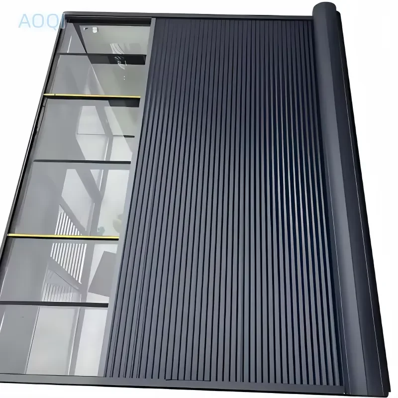High-end Aluminum Alloy Sunshade Rollers for Outdoor Use Providing Sun protection Thermal Insulation and Silent Operation