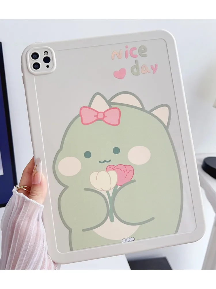 Suitable For iPad Pro 11 2024 Case TPU Back Sheel for iPad Pro 11 2020 2021 2022 Picture Frame Color Painting Tablet Cover