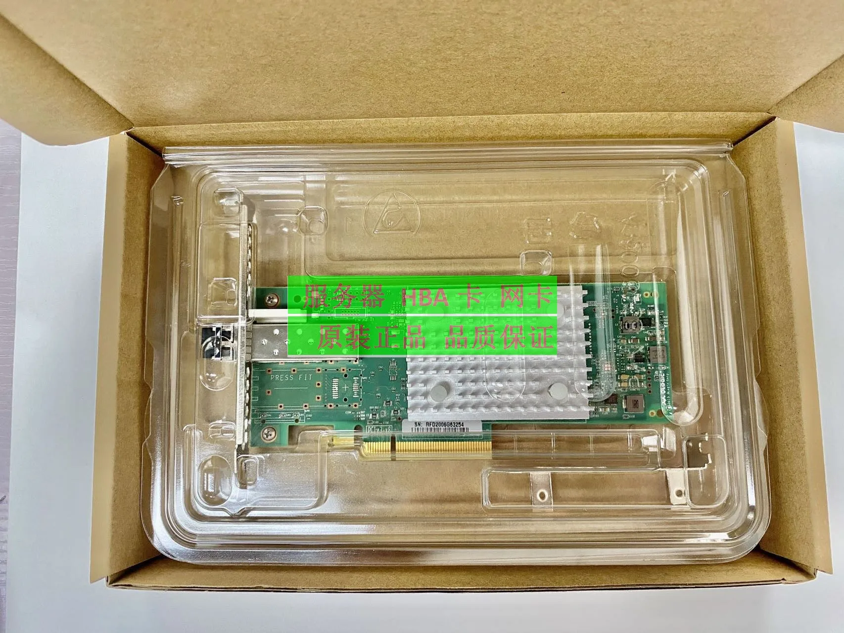 Original Dell/ Dell Qlogic QLE2690 16 Gbit/s Fibre Channel single-port HBA 0YNFDG WVT0T