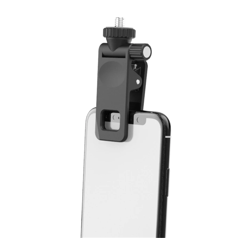 モニター用トップカメラマウントクランプ、1/4インチネジ付き吊り下げ式ウェブカメラスタンド、ライブストリーム、ビデオ会議用