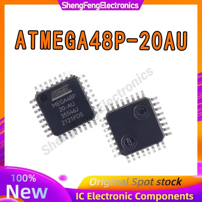 

ATMEGA48P-20AU ATMEGA48P-20 ATMEGA48P ATMEGA48 ATMEGA IC MCU Chip TQFP-32 in stock