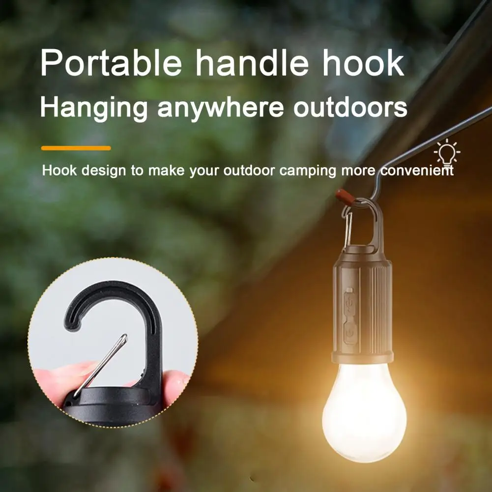 Solar Powered Camping Light Waterproof Flicker Free Tent Lamp Solar Power Emergency Light Bright LED Solar Lantern Outdoor Tools