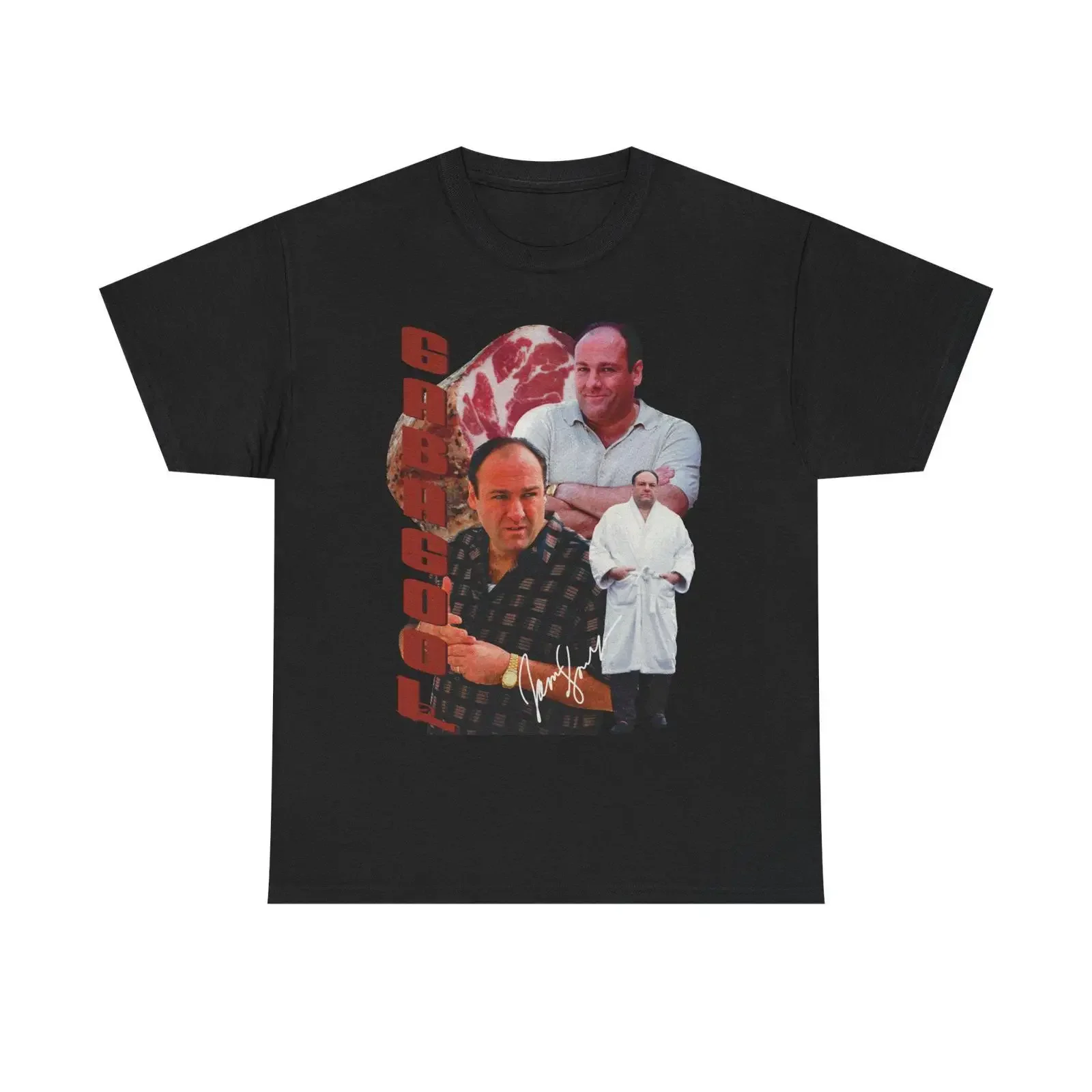 Gabagool Sopranos T Shirt vintage Washed fashion homme Slightly Stretched Stylish Soft Unisex Breathable graphic