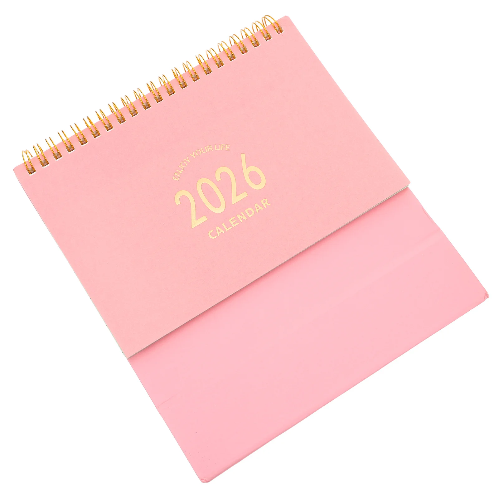 Piccolo calendario da tavolo 2025-2026 Design a fogli mobili in piedi Carta spessa Pianificatore di pianificazione mensile Organizzatore da tavolo per casa e ufficio