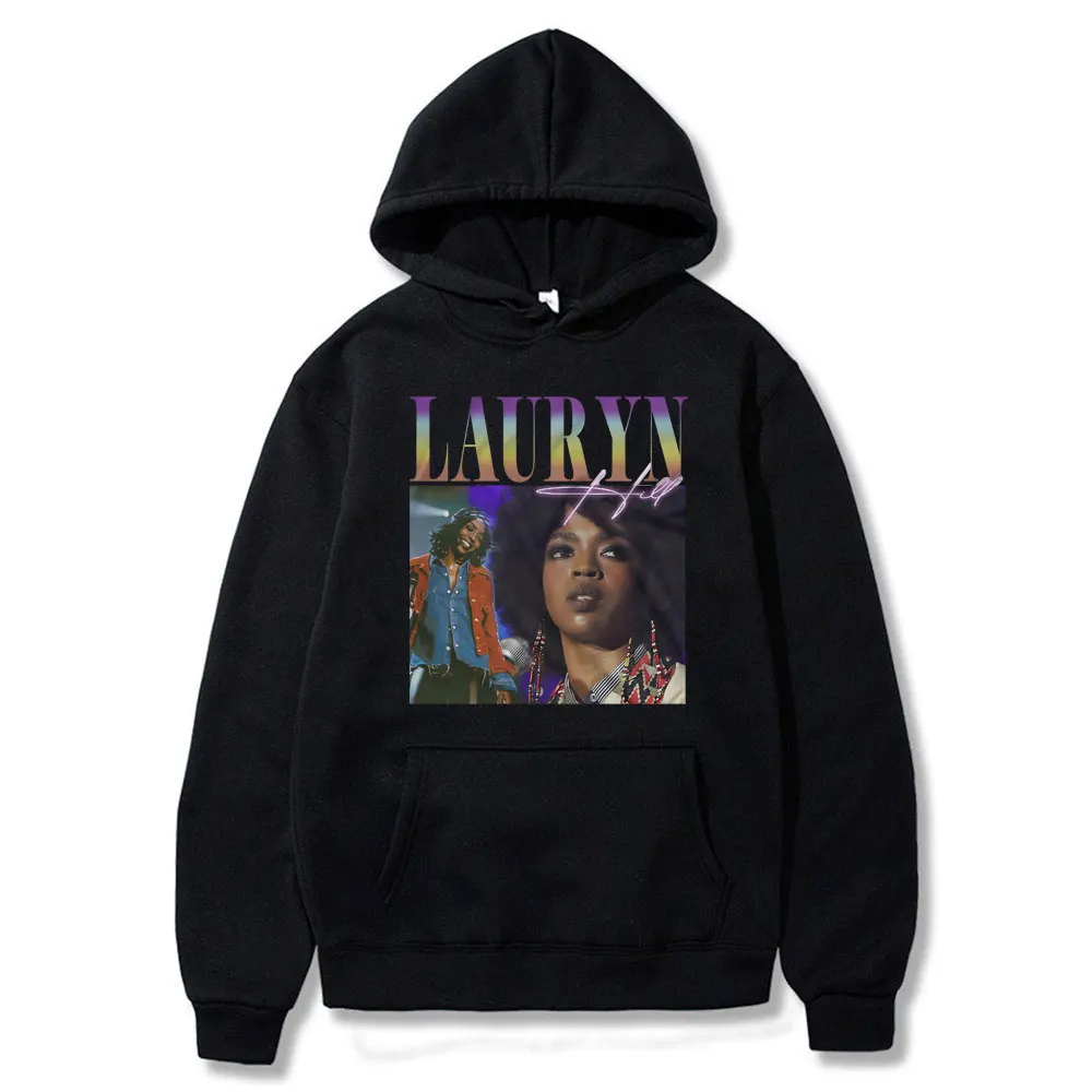 

Hip-hop Legend Rap Lauryn Hill Graphic Hoodie The Fugees Vintage Sweatshirt Men Women Hip Hop Oversized Hoodies Male Streetwear