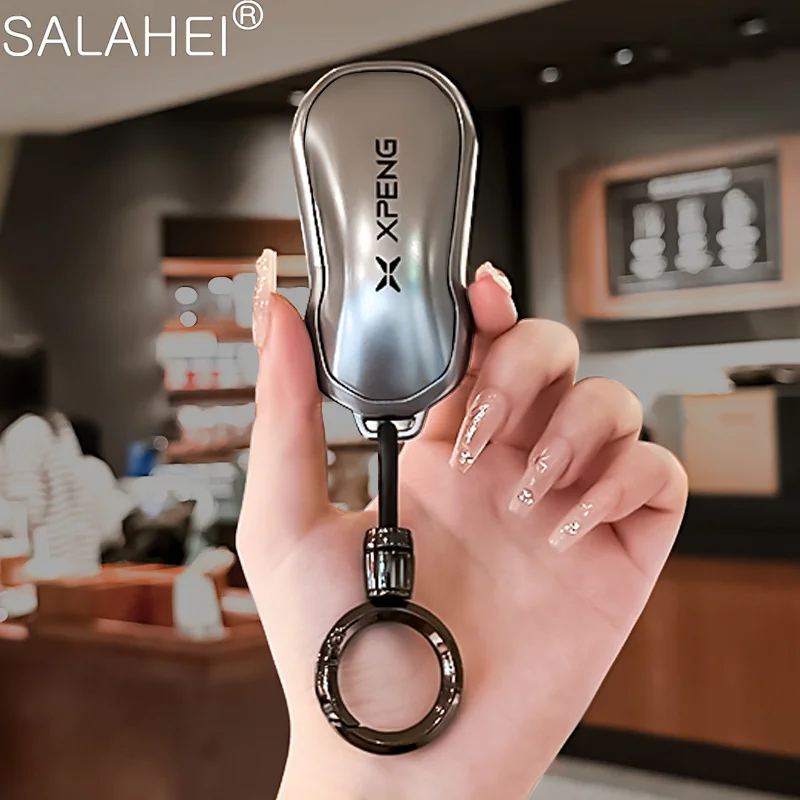 

TPU Car Smart Remote Key Fob Cover Case Protector Holder Shell Bag For Xpeng Xiaopeng P5 P7 G9 G3i Keyless Keychain Accessories