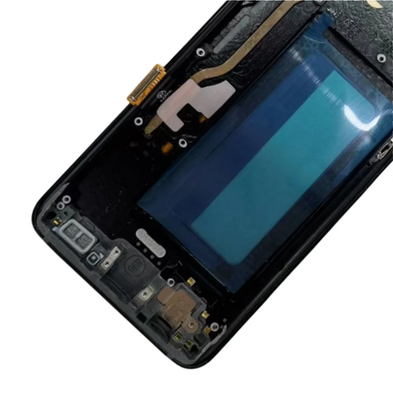 شاشة عرض جديدة تم اختبارها لهاتف سامسونج جالاكسي S9 LCD مع محول الأرقام مجموعة شاشة تعمل باللمس SM-G960FD S9 G960 بديل مع الإطار