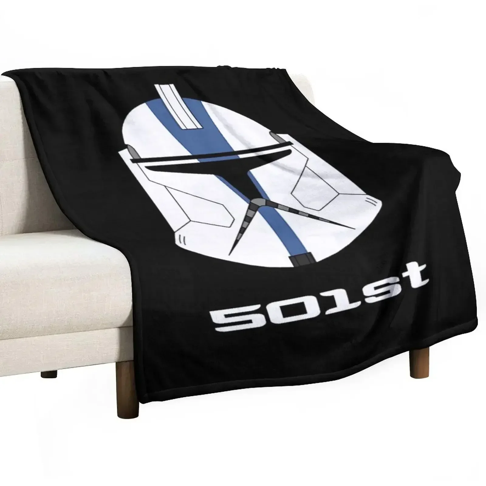 

501st Legion Phase I Throw Blanket Soft Plush Plaid Sofas Fashion Sofas manga Blankets