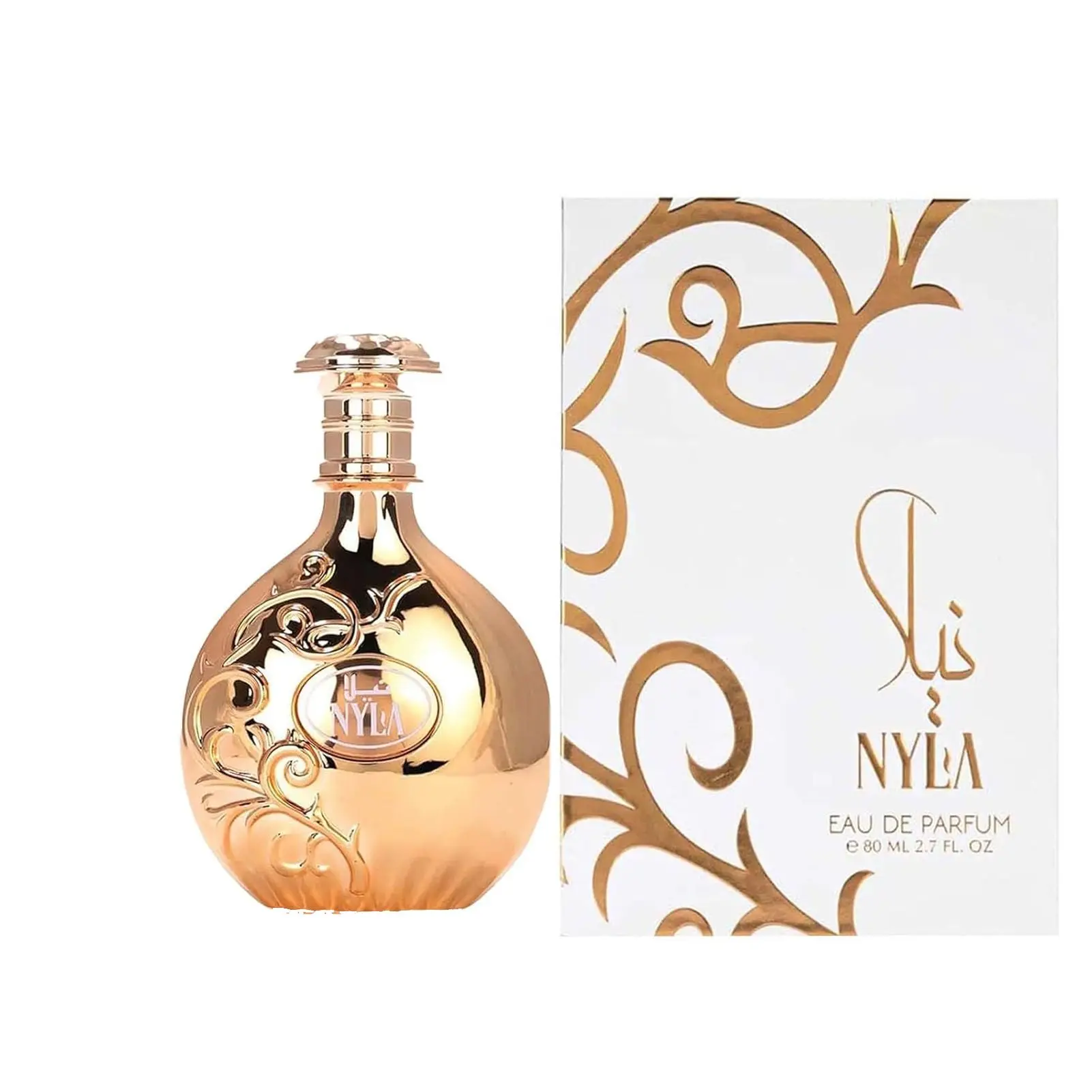 

NYLA Women's perfume 80ml, lasting fragrance, full of elegance, Suitable for daily life, dating parties, exquisite gift boxes, a