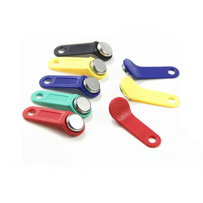 Multicolor 50pcs/lot Rewritable RFID RW1990 iButton TM Touch Memory Clone Duplicate Key Copy Card Sauna Key