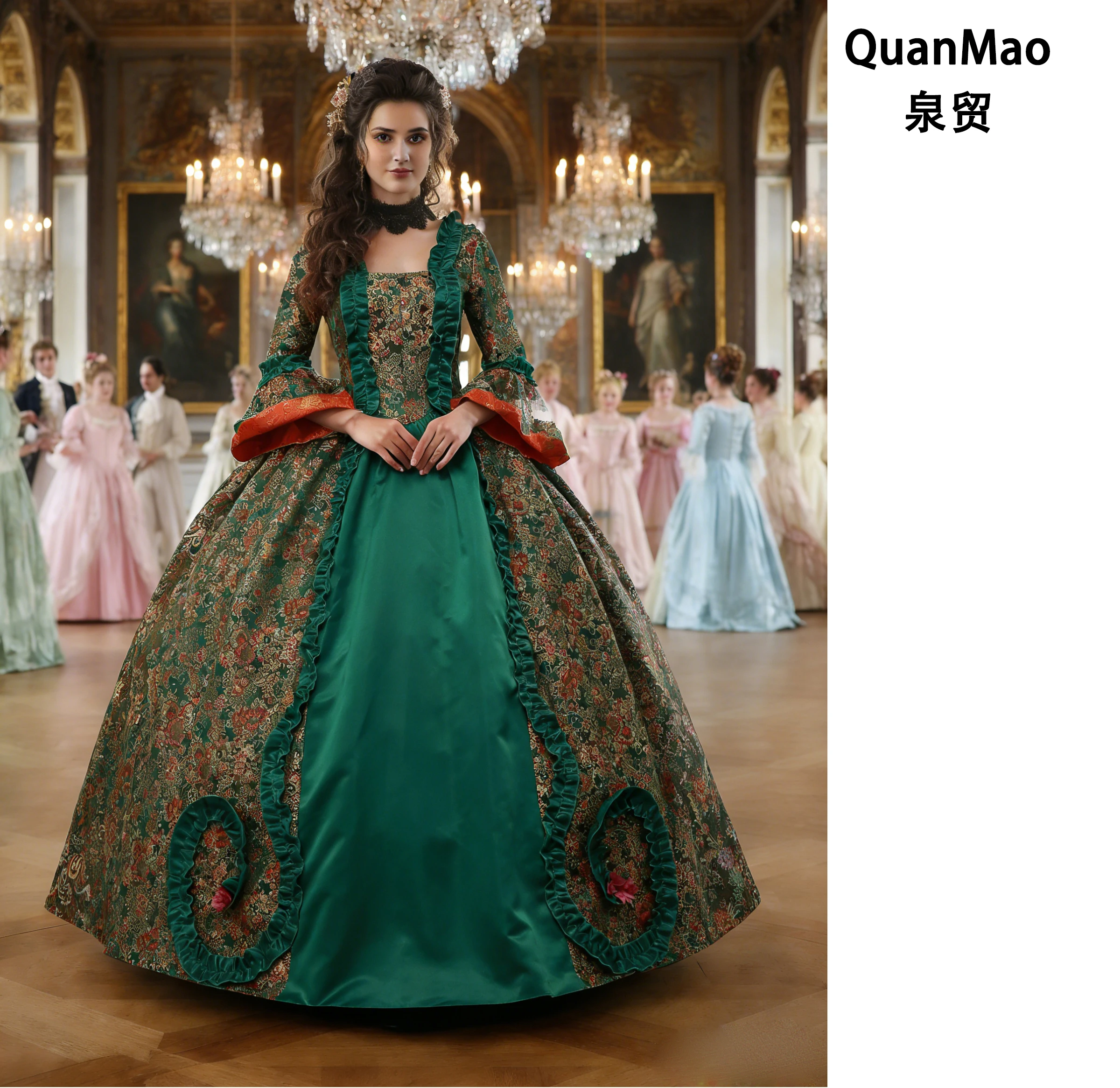 robe-de-princesse-en-satin-de-luxe-pour-femmes-quanmao--robe-de-mariee-de-style-victorien-marie-antoinette
