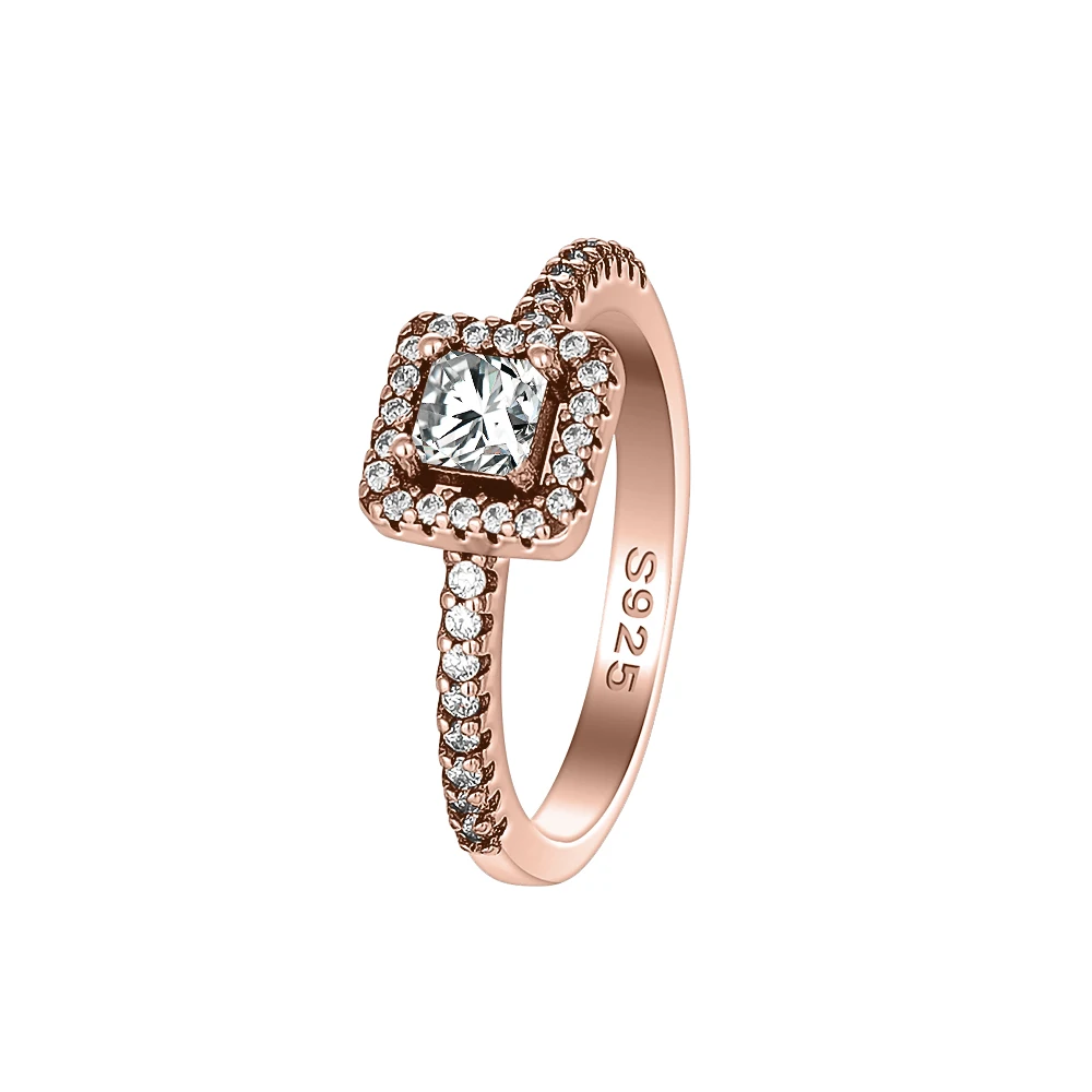 Women's Pink, Blue & Green Cube Ring, Holiday Gift