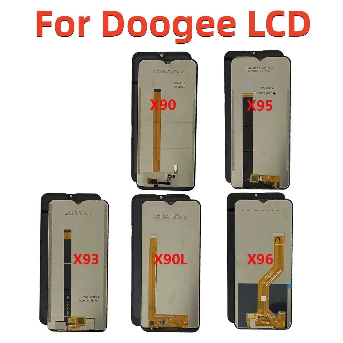 

For Doogee X90 LCD Display and Touch Screen Digitizer Assembly DOOGEE X90L LCD X93 For Doogee X95 X96 Pro lcd