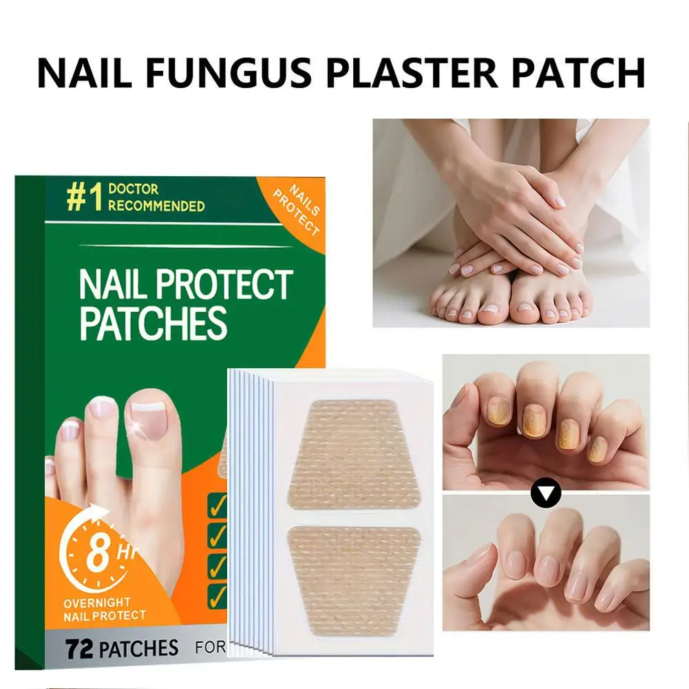 Remendo de reparo de unhas de pé cinza fungo prego engrossar infecção encravada adesivo macio paroníquia correção de mão unha