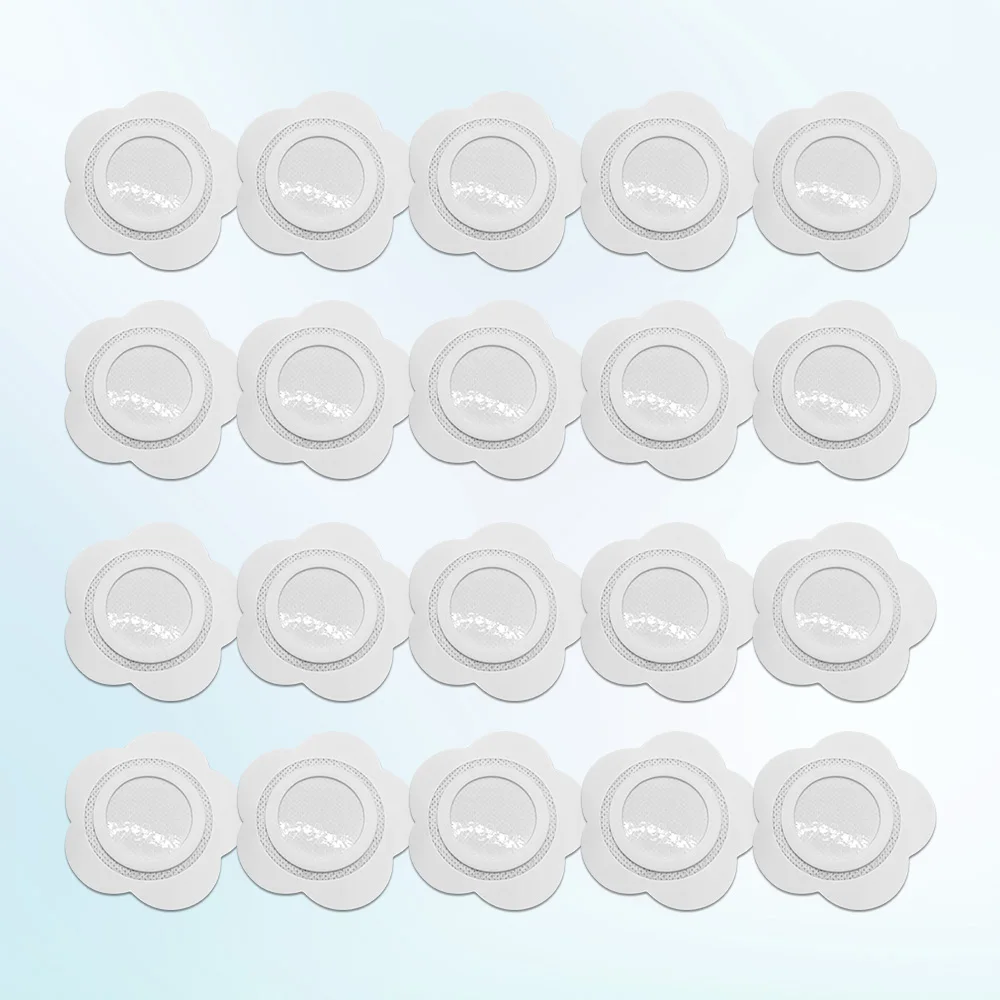 

Пластырь для пупка с касторовым маслом, 10-50 шт., упаковка из органического хлопка, самоклеящиеся пластыри с касторовым маслом, высоко впитывающие, герметичные, портативные