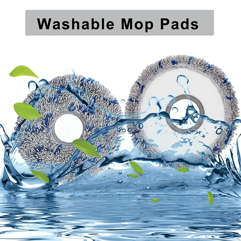 Replacement Ecovacs T10 TURBO /Deebot X1 /OMNI / X1 TURBO T20 Omni Vacuum Cleaner Mop Cloth Washable Mop Pads Parts Accessories