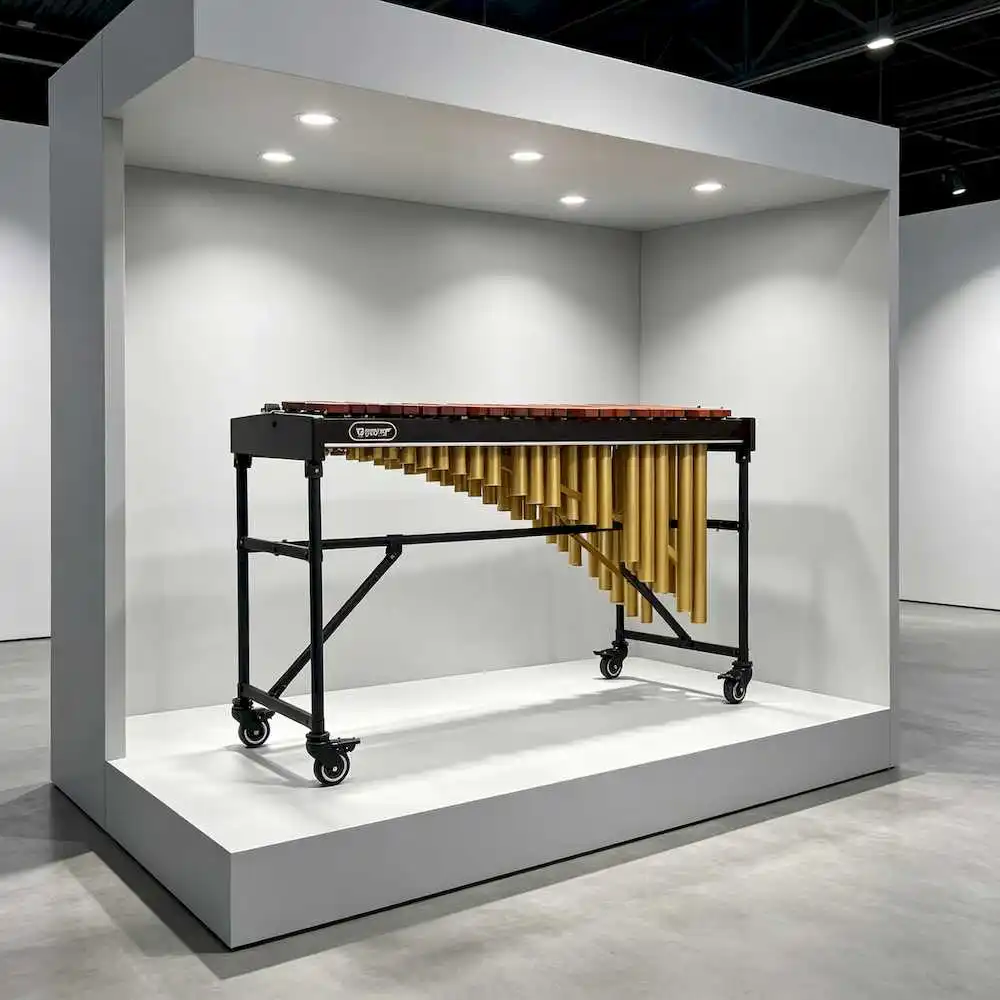Professional Classic Practice Marimba DFM-KTZ-AM49 Padauk Wood 4 Octave A=442Hz Foldable Adjustable Ergonomic Heavy Duty