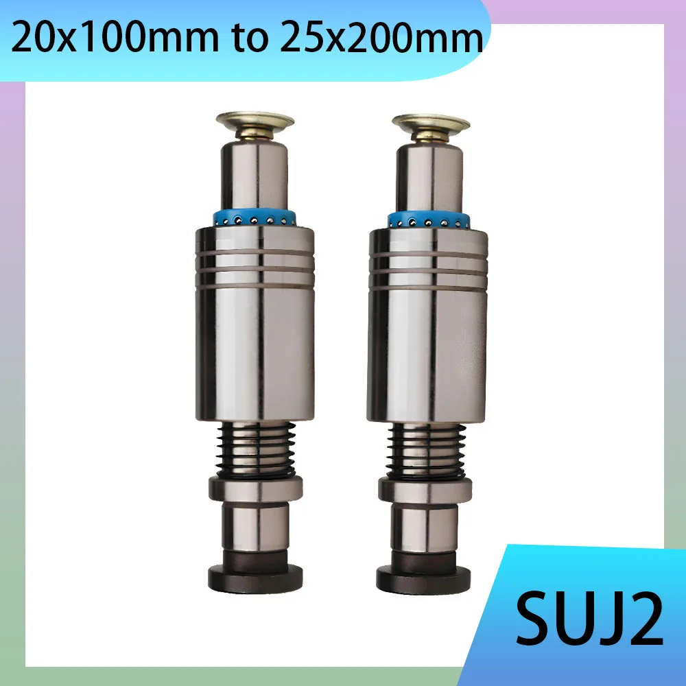 1Pcs Dia 20mm SUJ2 Ball Outer Guide Post Assembly Sliding Ball Guide Column Bushing Set L 100-200mm Hardware Stamping Mold Parts