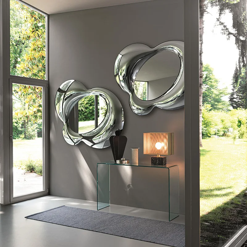 Espelho artístico para sala de estar e jantar