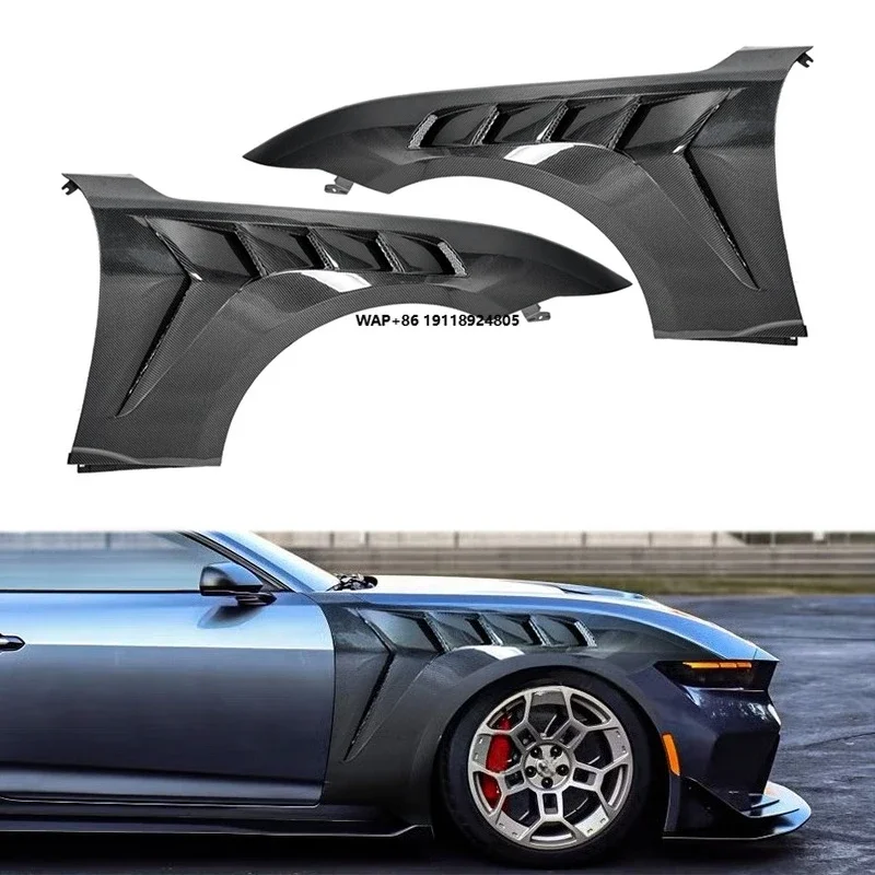 

GTD Style Carbon Fiber Vented Front Fenders Body Kit for 2024+ for Mustang S650 Auto Parts