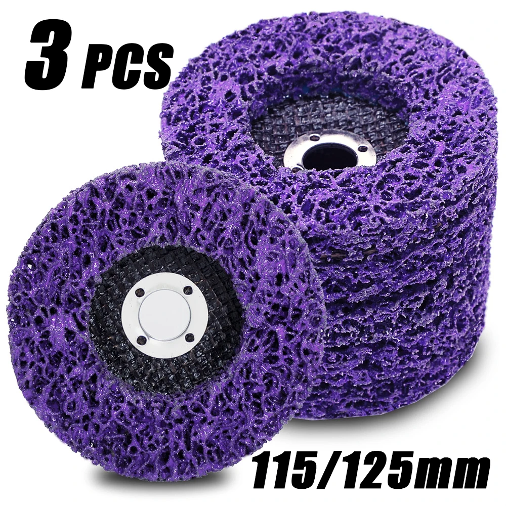 1/2/3PCS Diamentowa tarcza szlifierska Flip Disc Narzędzia szlifierskie Usuwanie rdzy Tarcza polerska Szlifierka kątowa Akcesoria 100/115/125mm