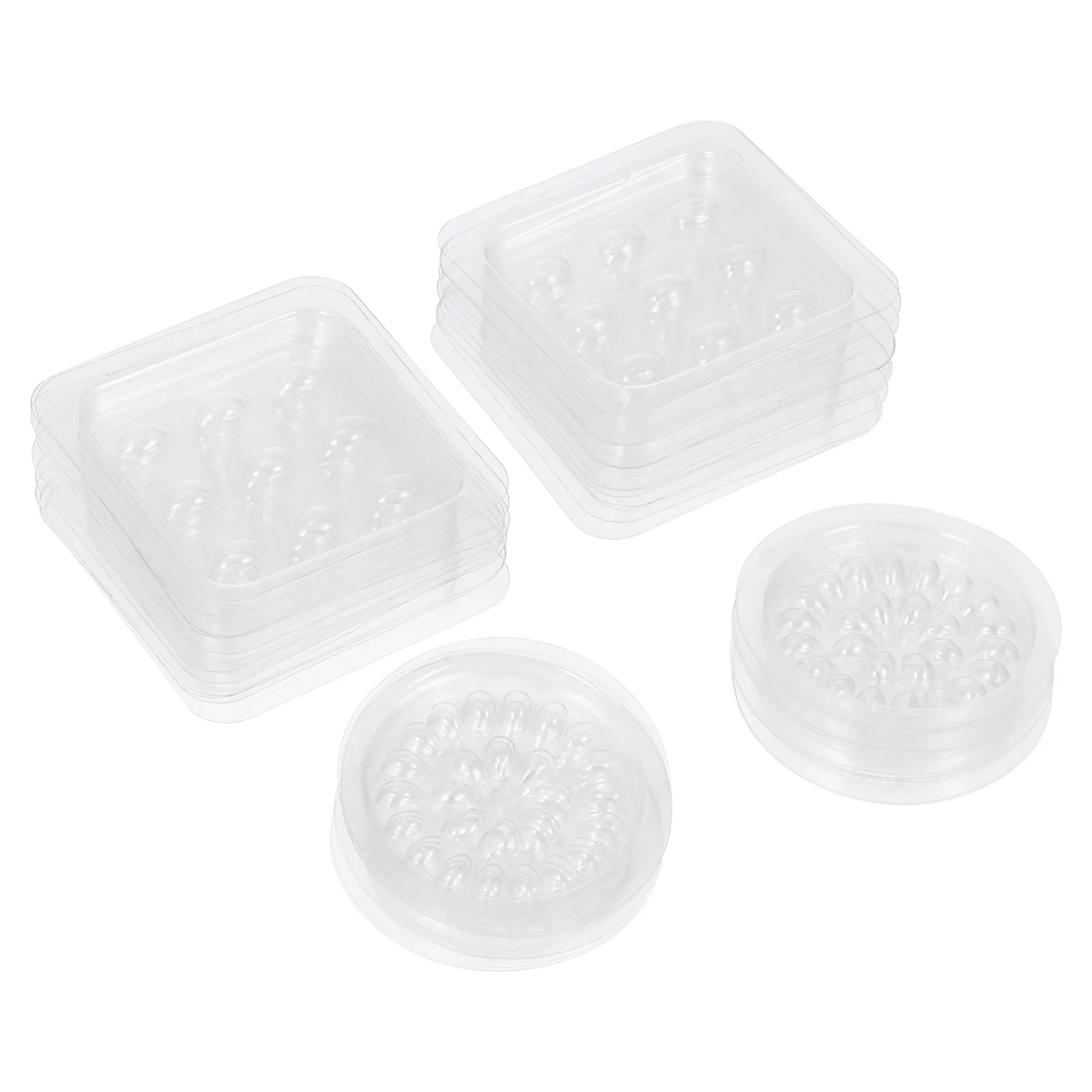 40 個のまつげパレットパッド高速分離移植ホルダー再利用可能な簡単キットまつげ接着剤リムーバーとプライマー用