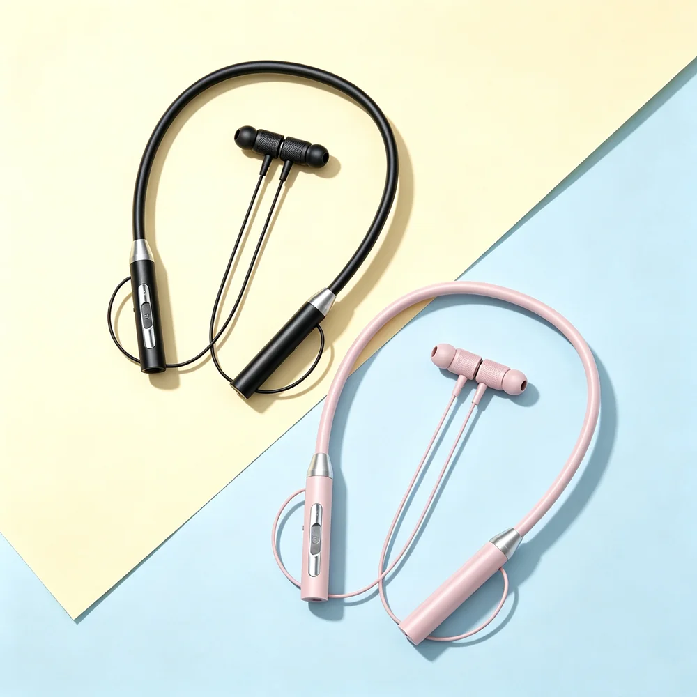 TWS Wireless Earbuds Gaming Headset Sleek Bluetooth Earphones Feature Minimalist Aesthetics for Modern Corporate Professionals