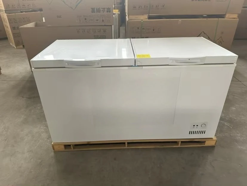 Commercial Household Single Temperature Upright Freezer Electric Power Source for Supermarkets and Ice Cream Production