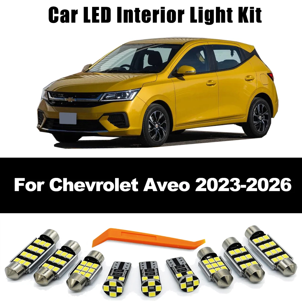 Cómo elegir las bombillas LED CANBUS para tu Chevrolet Aveo 2023-2026 sin errores de error en la consola