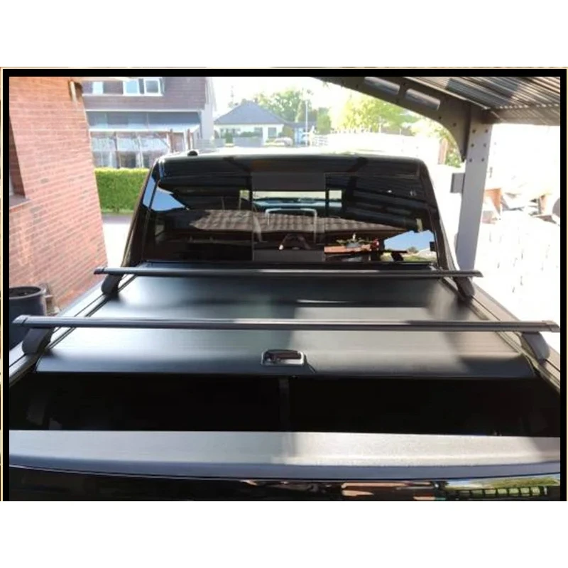 

Retractable Hard Pickup Tonneau Bed Cover Roller Lid Pickup Truck Cars Autos Hard