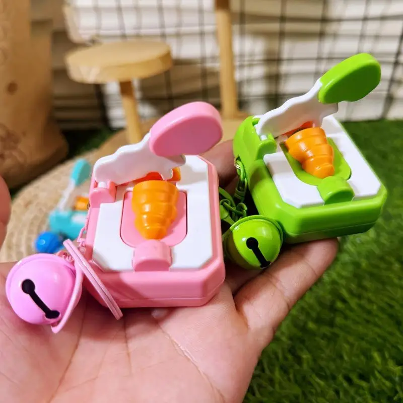 DIY Keychain Carrot-cutting Creative Mini Cutting Fun Stress-relieving Toy Interesting Toy Gift