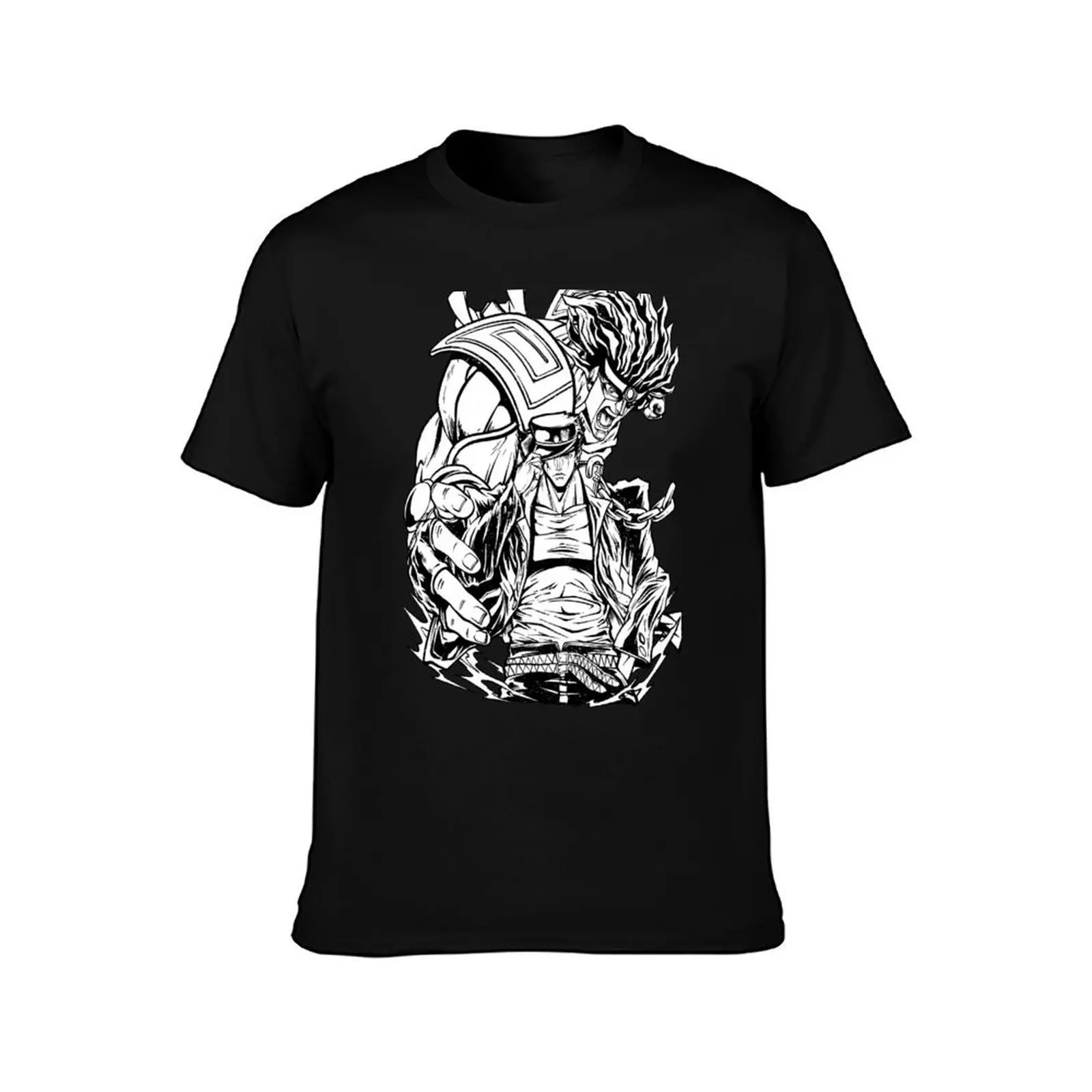 yare yare daze T-Shirt, Summer Casual Cotton Tee, Oversized Streetwear Tops, Vintage Graphic Print, Loose Fit Short Sleeve