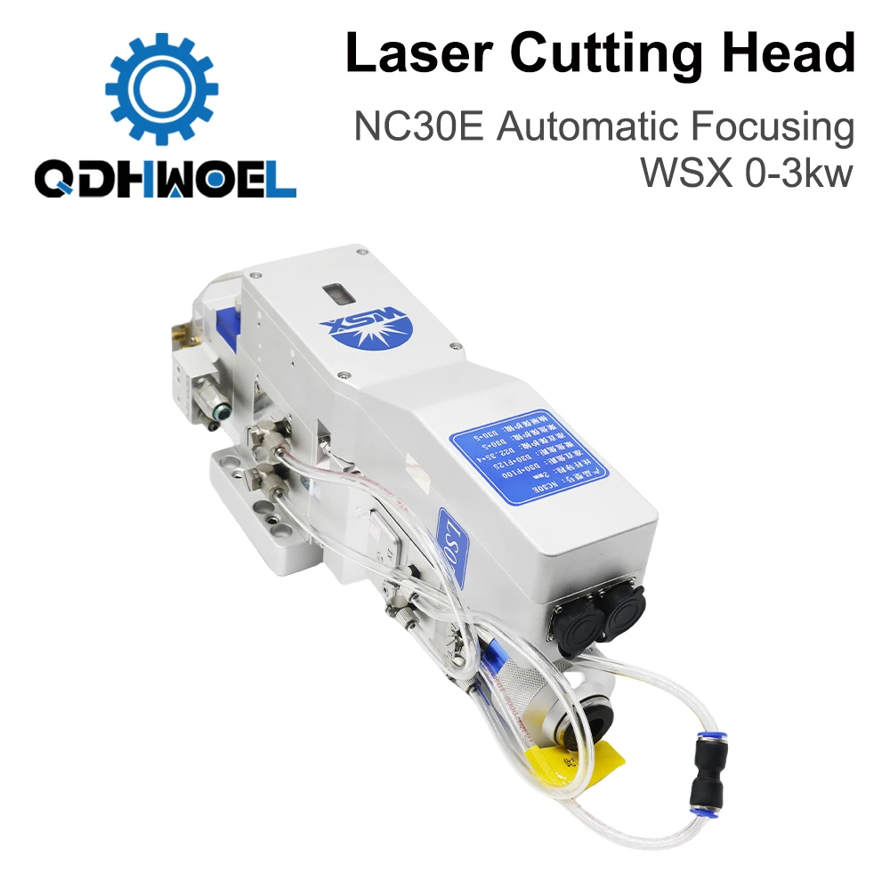 QDHWOEL WSX NC30E 0-3kw Automatic Focusing Fiber Laser Cutting Head for Metal Cutting Replace NC12
