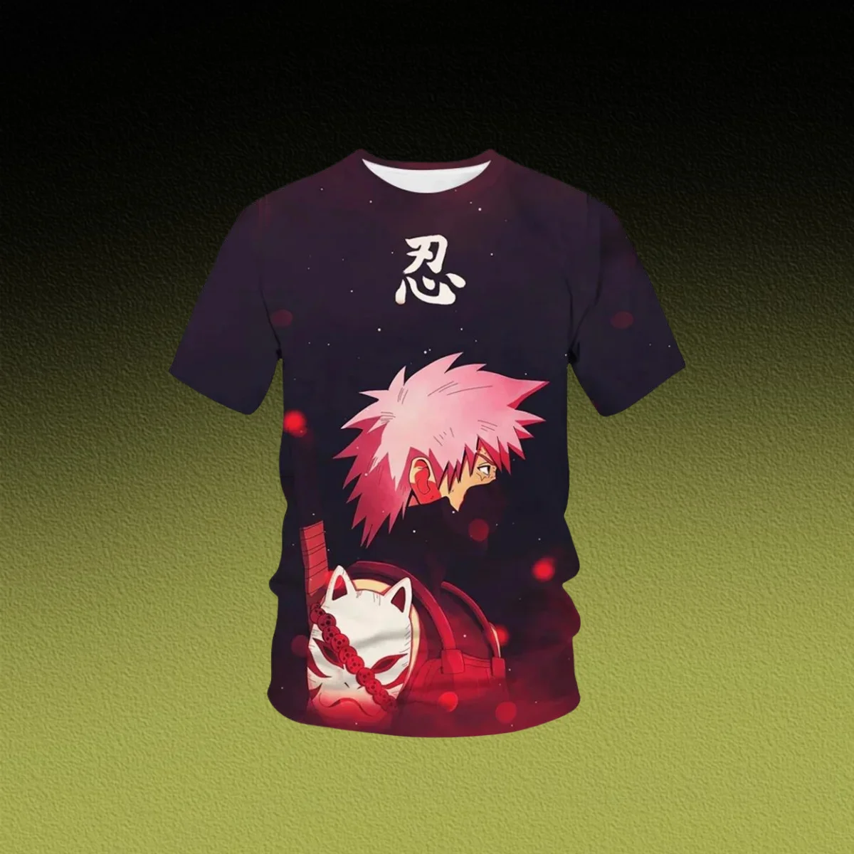 

Anime Naruto T-Shirt Naruto Kakashi Cosplay 3D Printed Men's Fashion Oversized T Shirt Harajuku Kids Tees Tops Boy Girl Clothing