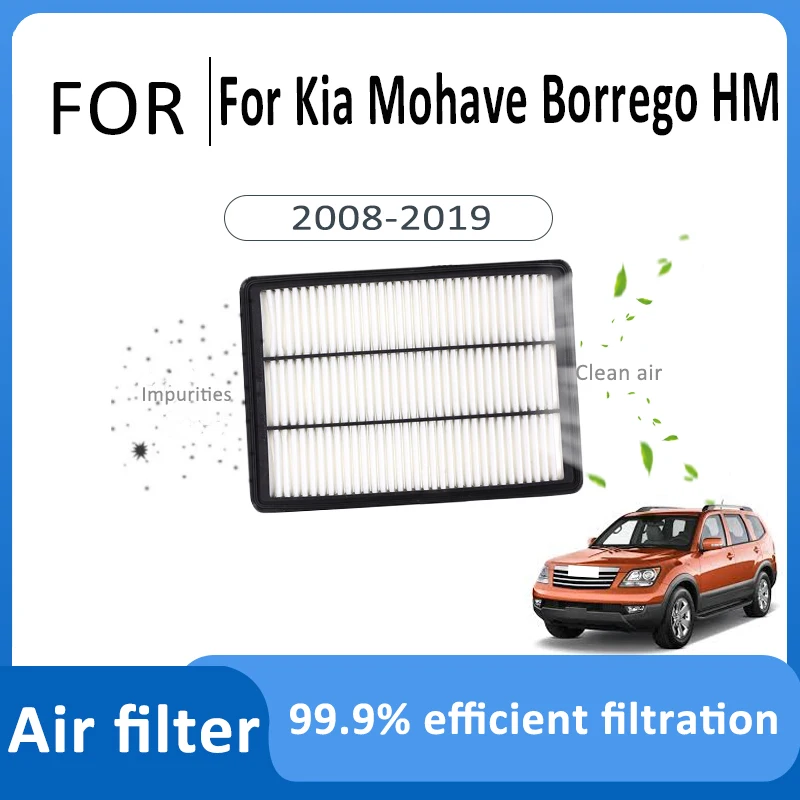 

For Kia Mohave Borrego HM 2008~2019 28113-2J000 Air Filter Car High Flow Filter Car Air Intake Systems Engine Filter Accessories