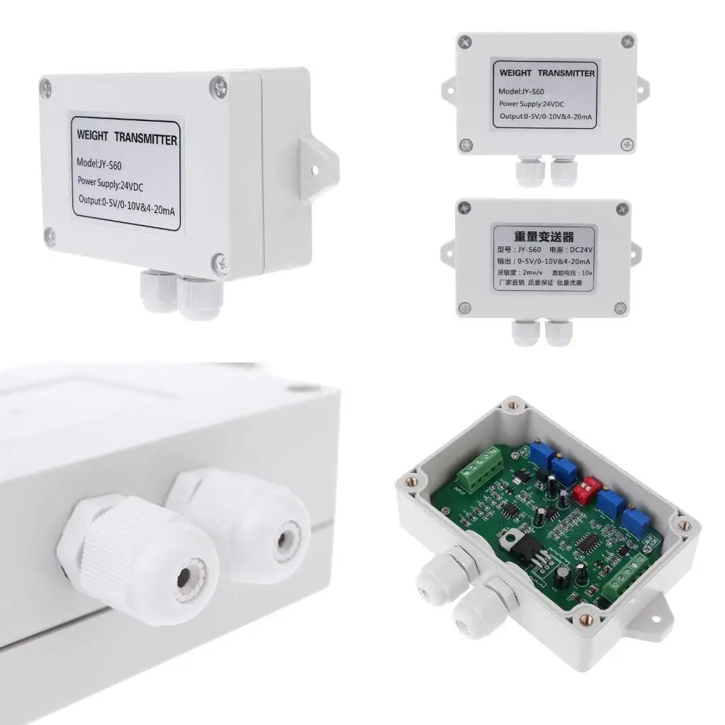 652F Weighing Transmitter Amplifier Module C 12-24V 4-20MA Load Cell Amplifier Electric Equipment