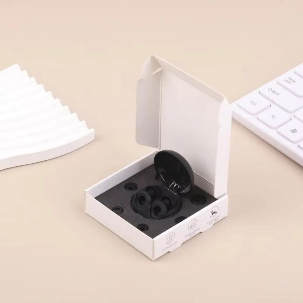 1 Box Silicone Earplugs Silicone Material Insulation Noise Reduction Earplugs Noise Reduction Insulation Earplugs Airplane