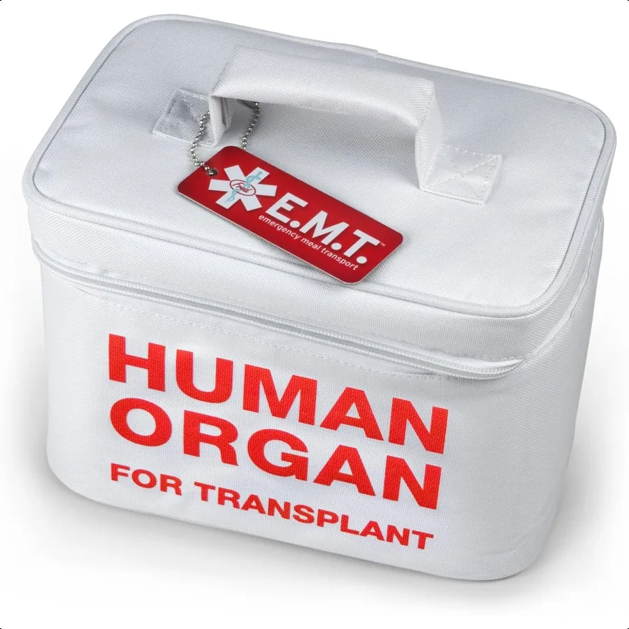 

E.M.T Insulated Lunch Tote The Original Emergency Meal Transportation Waterproof Lined Bag to Store Transport Meals Snacks More