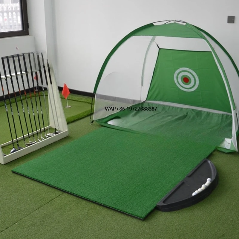 عينة مجانية من الشركة المصنعة الثقيلة جولف العشب حصيرة الكلاسيكية جولف ضرب حصيرة القيادة المدى حصيرة #1