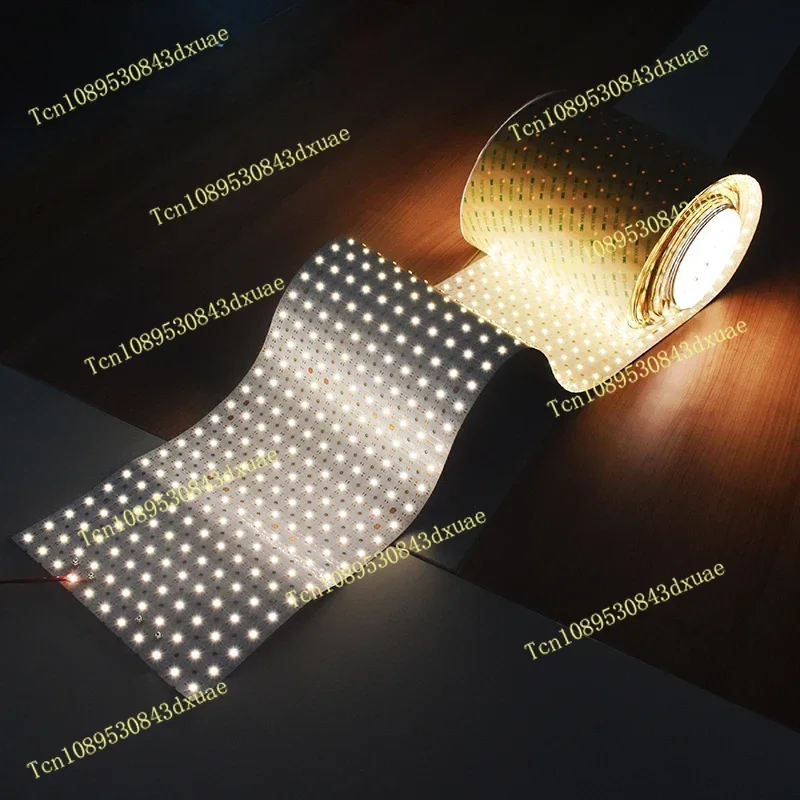 Flexible 240x10000mm LED Panel Light Sheet Marble Quartz Stone Backlighting Smart Strip Ideal for Onyx Countertops