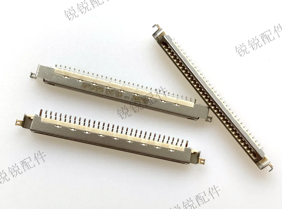 For  Taiwan-made LCD panel LVDS socket 30 pin pitch 1.0mm on-board LCD panel cable base 32 pins