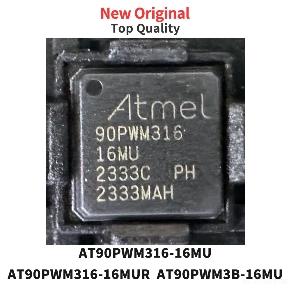 (1 Piece) AT90PWM316-16MU AT90PWM316-16MUR AT90PWM3B-16MU QFN-32 New Original