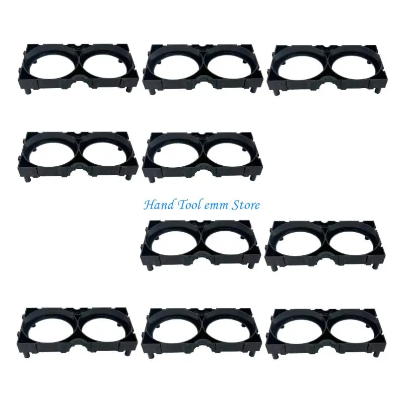 H37F 60280 Reusable Lithiums Battery Holder ABS Construction For Flexible Arrangement