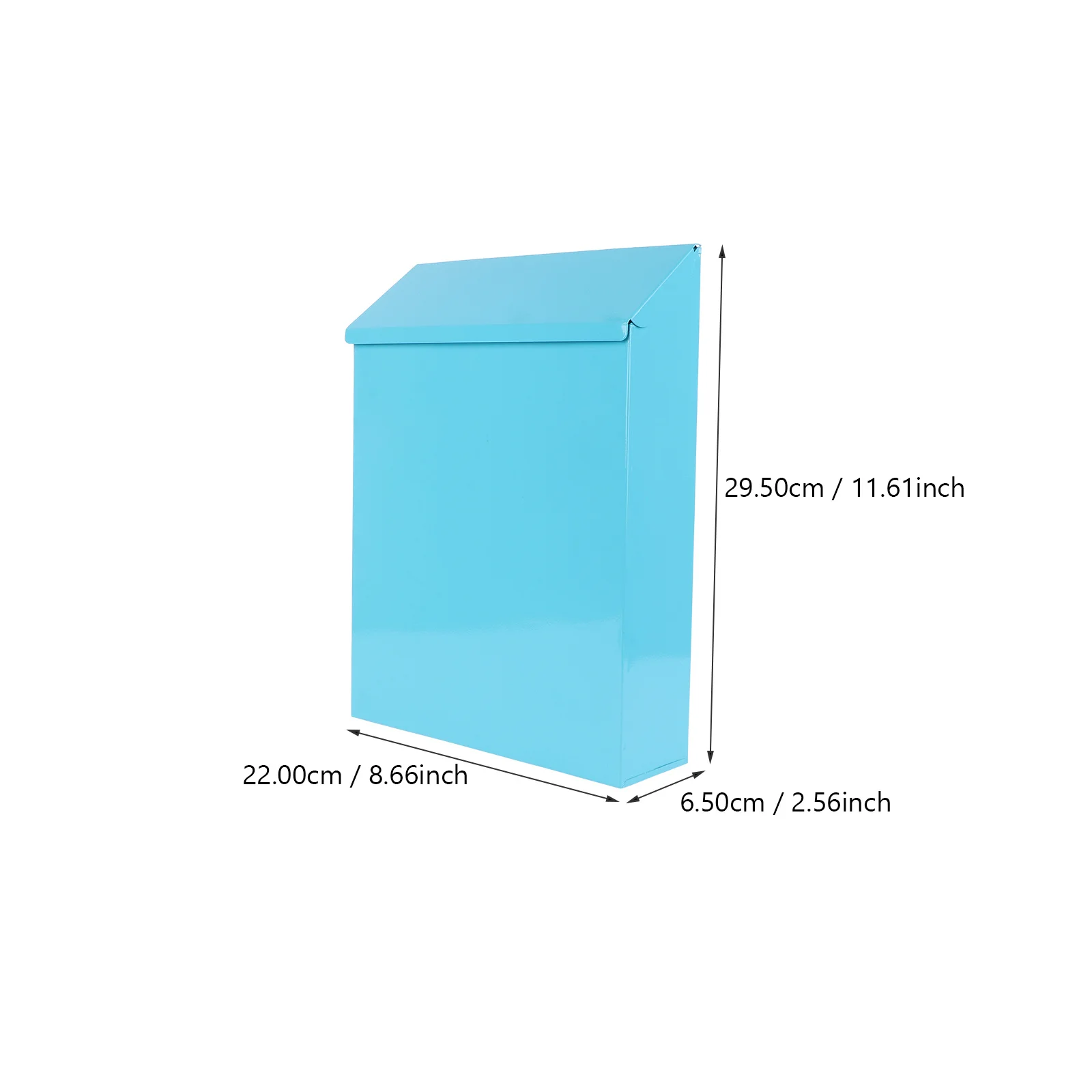 1 Buah Kotak Surat Besi Gaya Eropa Tahan Lama Kreatif Kotak Surat Kotak Pos Saran Pengaduan Penyimpanan Dekoratif Rumah Tangga Kecil