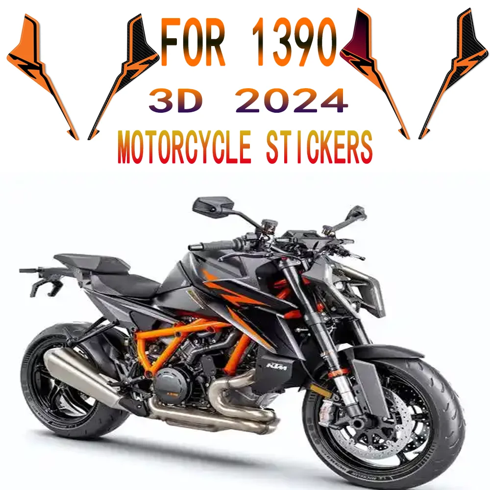 

3D Motorcycle Front Protection Stickers For 1390 Super Duke R 2024